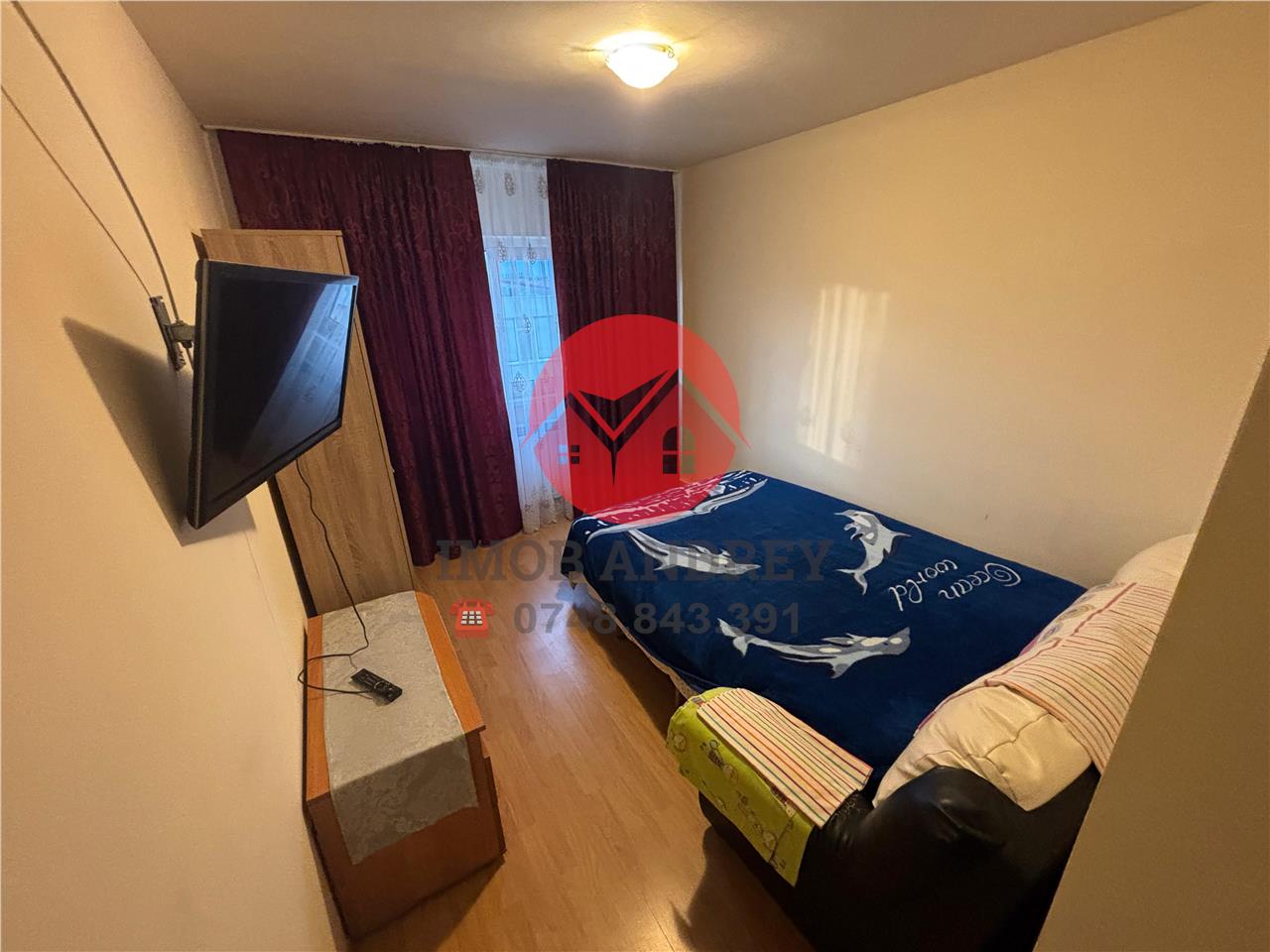 Apartament 3 camere str. Victoriei, mobilat complet, ideal muncitori