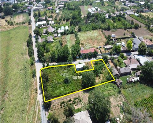Teren 1.683 mp de v�nzare �n Nalbant, ideal pentru constructie casa