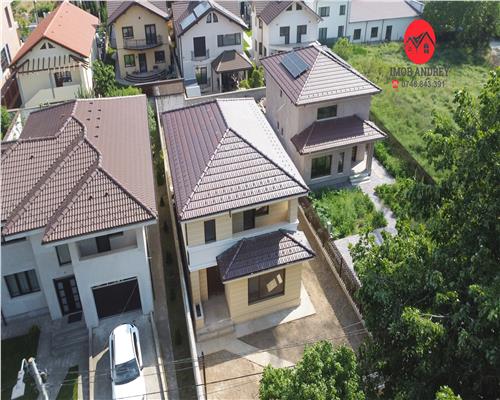 Vila noua P+1, 192 mp utili, zona 9 Mai, teren 442 mp, finisaje premium