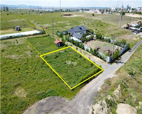 Teren intravilan 500 mp, doua deschideri, lnga varianta orasului