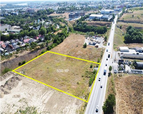 Teren de vânzare cu deschidere la Varianta Tulcea, utilitati disponibile