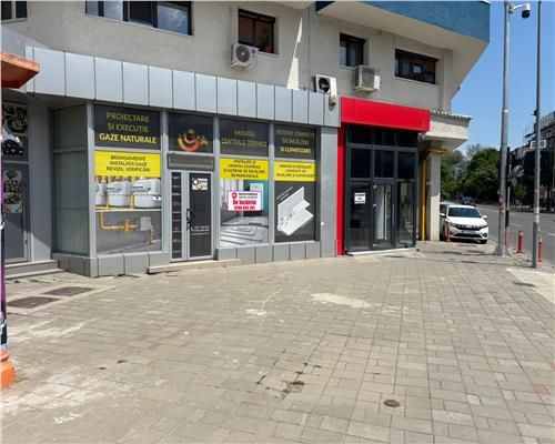 Spatiu comercial central 104 mp de �nchiriat � vad excelent, parcare
