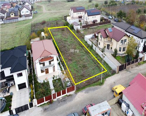 Teren intravilan 795 mp n Tulcea, cartier 9 mai