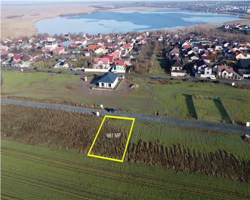 Teren intravilan Mineri � 481 mp, deschidere 17,5 m
