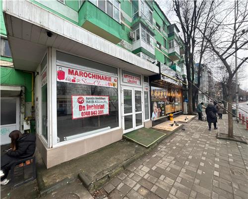 Spatiu comercial 80 mp ultracentral, vitrina mare, trafic pietonal intens