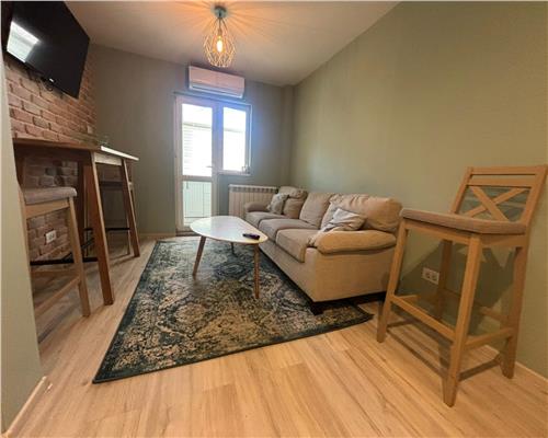 Apartament 2 camere, parter, mobilat, parcare inclusa