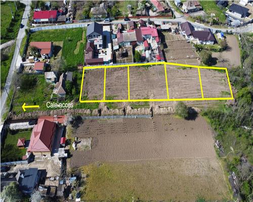 Loturi teren intravilan Mineri, ideale casa sau vacanta