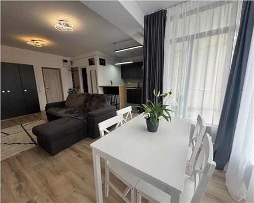 Apartament nou 2 camere, mobilat, terasa mare, zona Kaufland