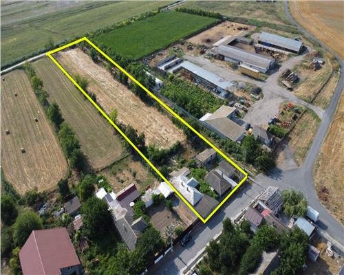 Casa si teren 5.000 mp, aproape de oras, 43.500 €