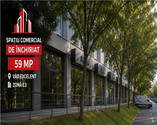 Spatiu comercial de inchiriat, vad excelent, zona centrala