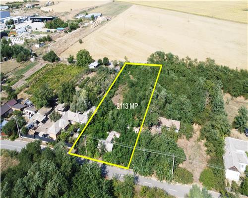 Teren intravilan 2113 mp Nalbant, deschidere 30 ml
